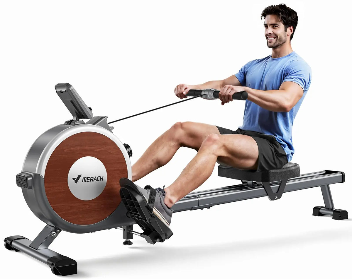 MERACH Magnetic Rowing Machine With Quiet Resistance