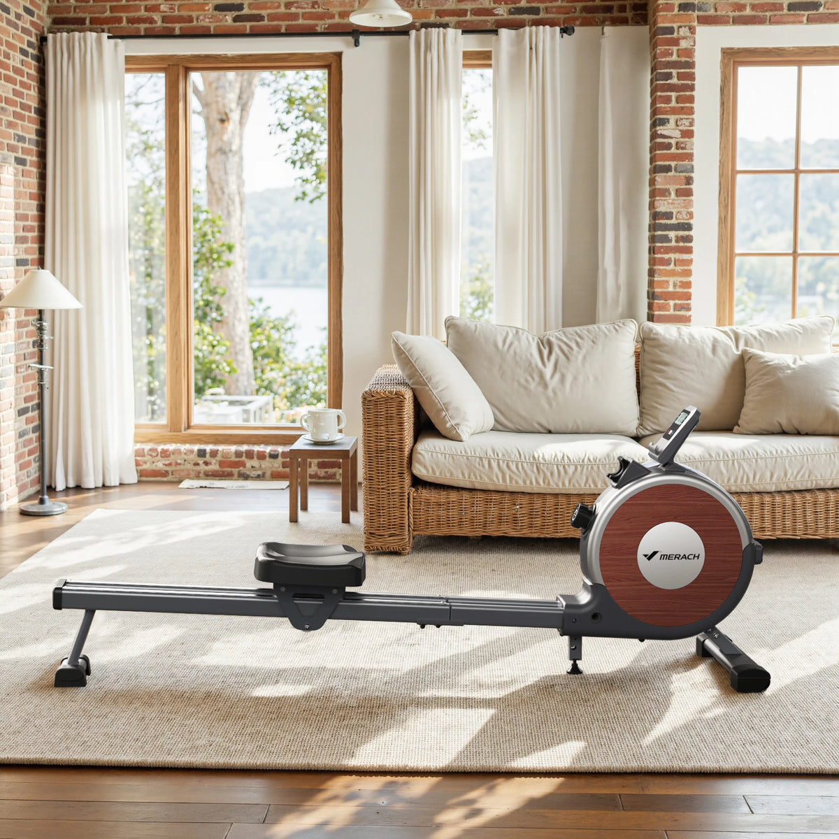 MERACH Magnetic Rowing Machine With Quiet Resistance