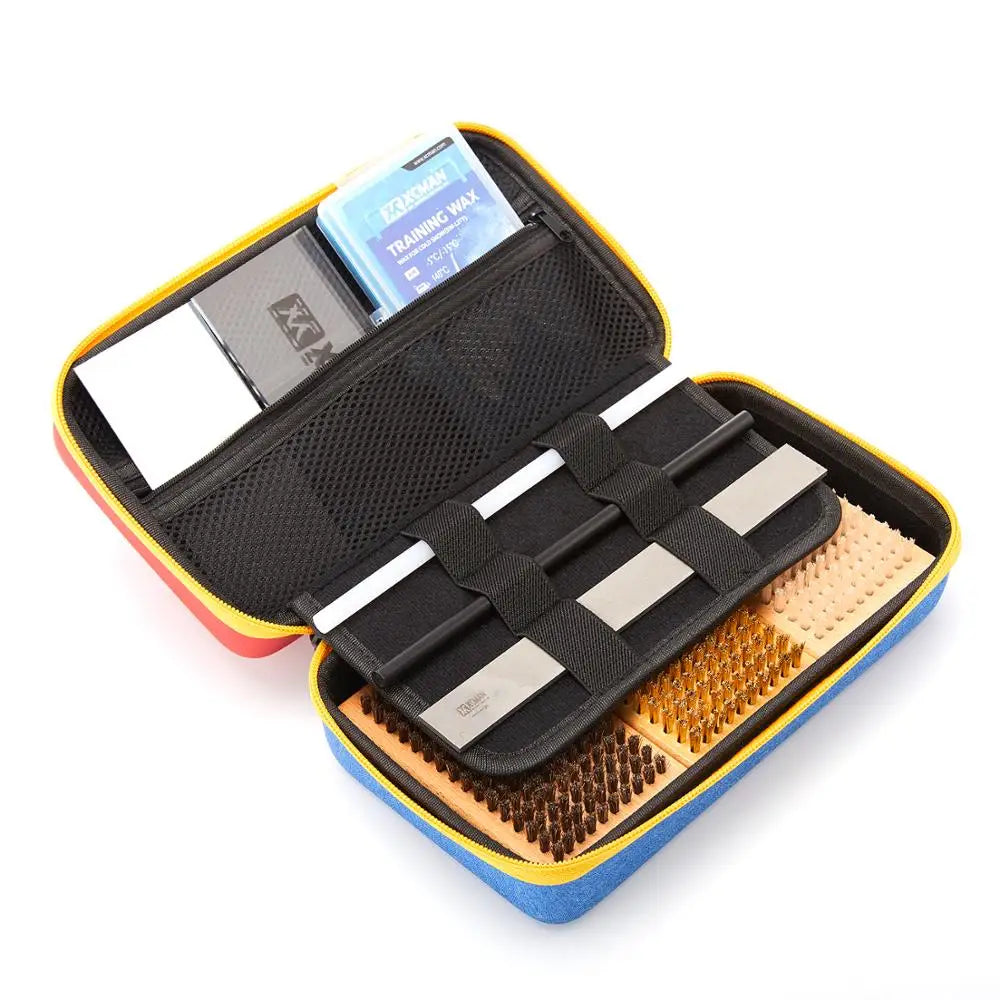 XCMAN Ski Snowboard Waxing And Tuning Brush Kit