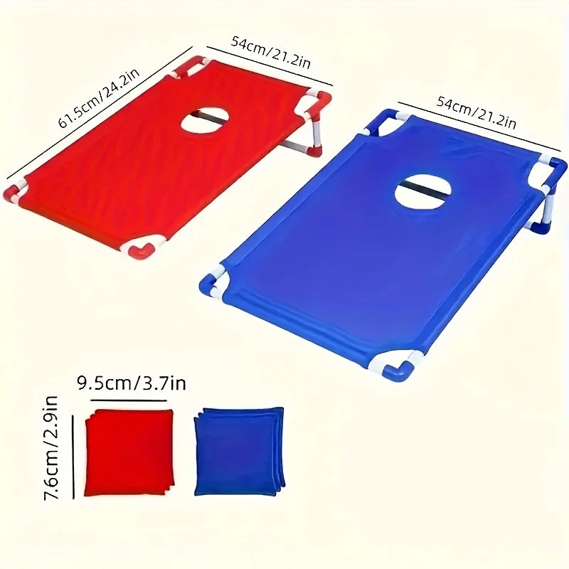 Portable Bean Bag Toss Game Set for Outdoor Fun