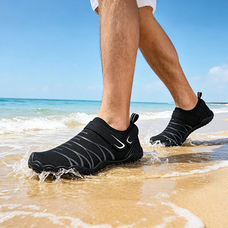 Men's Quick Dry Barefoot Water Shoes for Swimming and Beach