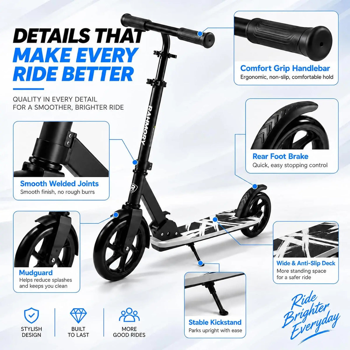 Kick Scooter for Kids, Teens and Adults