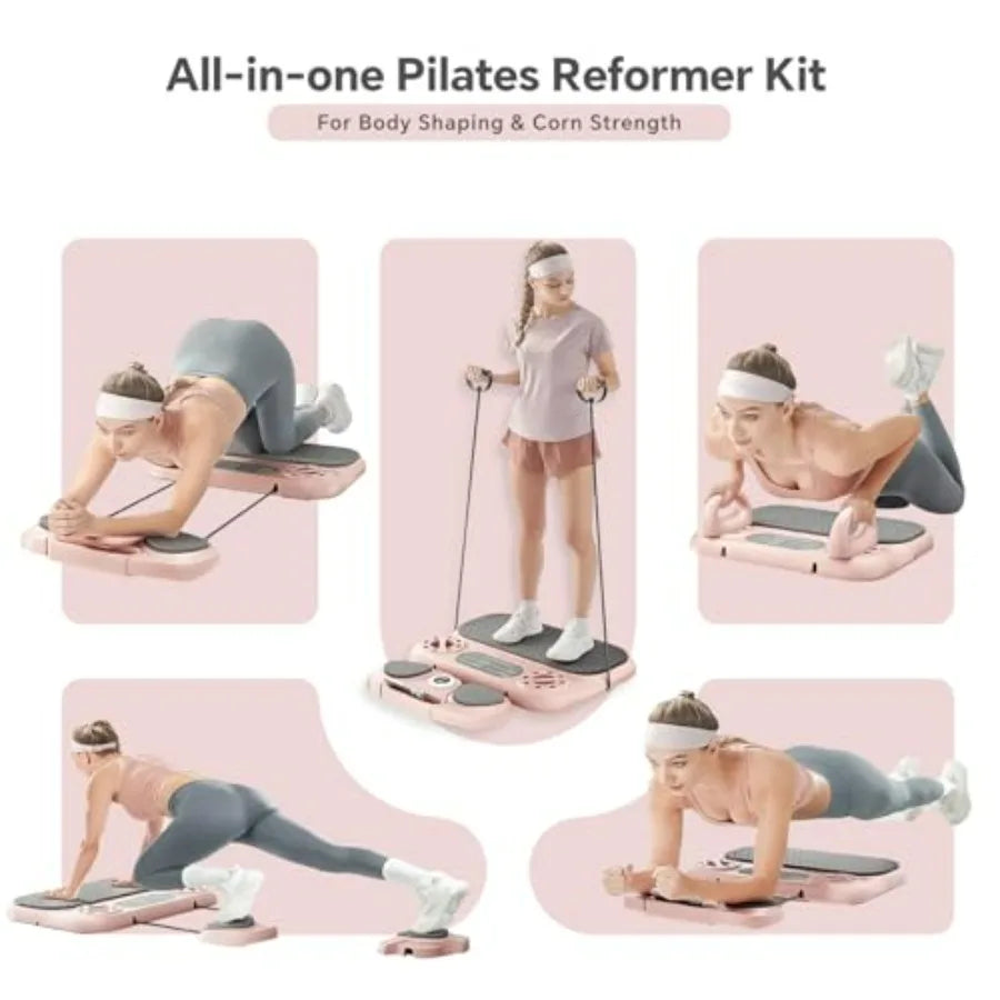 Pilates Reformer Board for Full Body Home Workouts