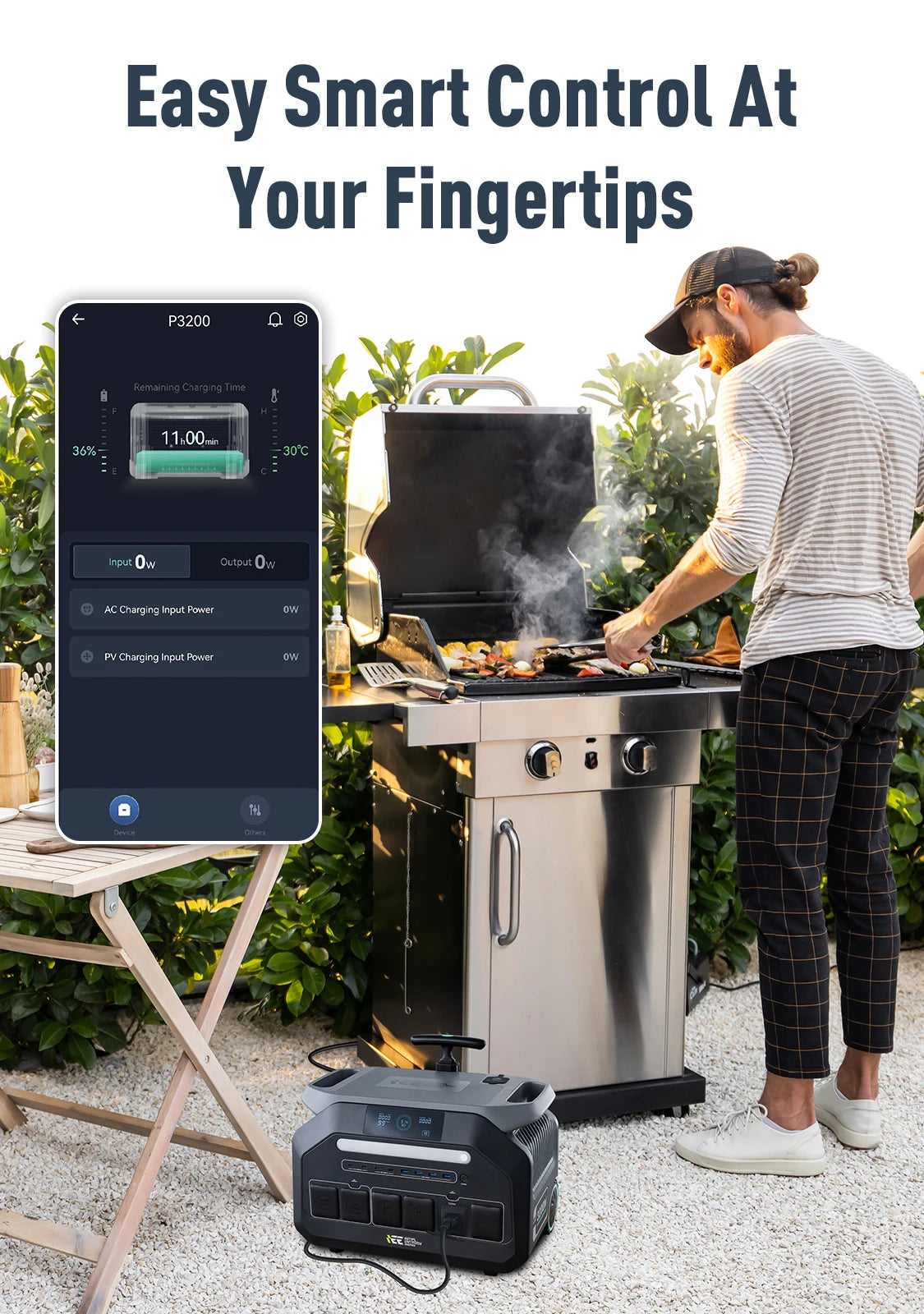 IEE Solar Powered Portable Power Station for Home Backup