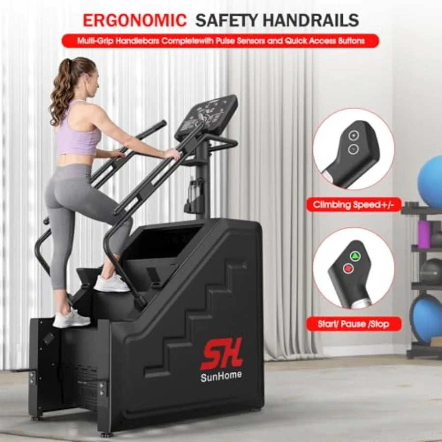Commercial Stair Stepper Machine for Cardio and Lower Body Workouts
