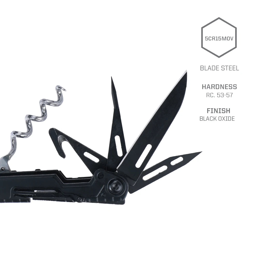 SOG PowerLitre Compact 19 Function Multitool With Corkscrew