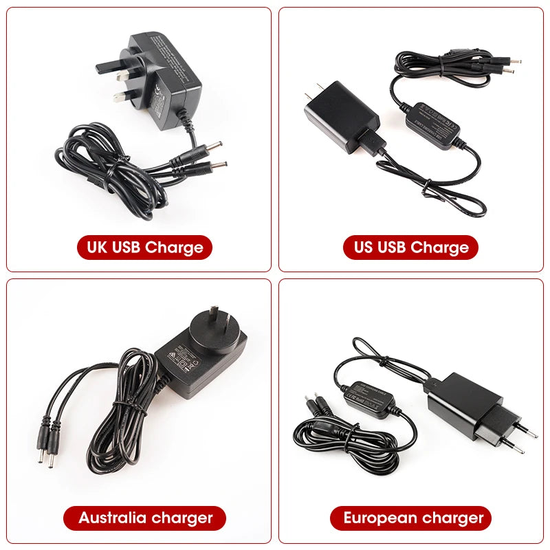 Savior Rechargeable Battery Charger for Heated Gloves and Apparel
