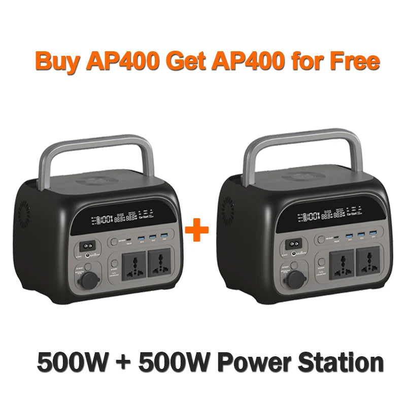 CTOLITY Portable Power Station With LiFePO4 Battery