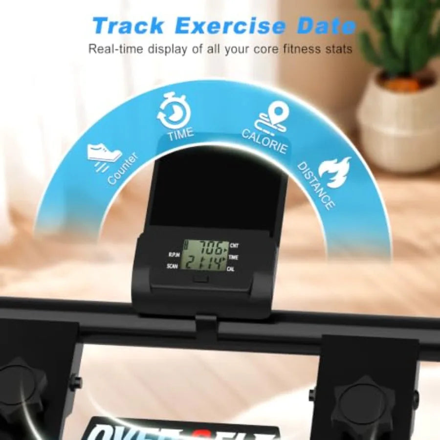 Folding Vertical Climber Stair Stepper With Twist Disc