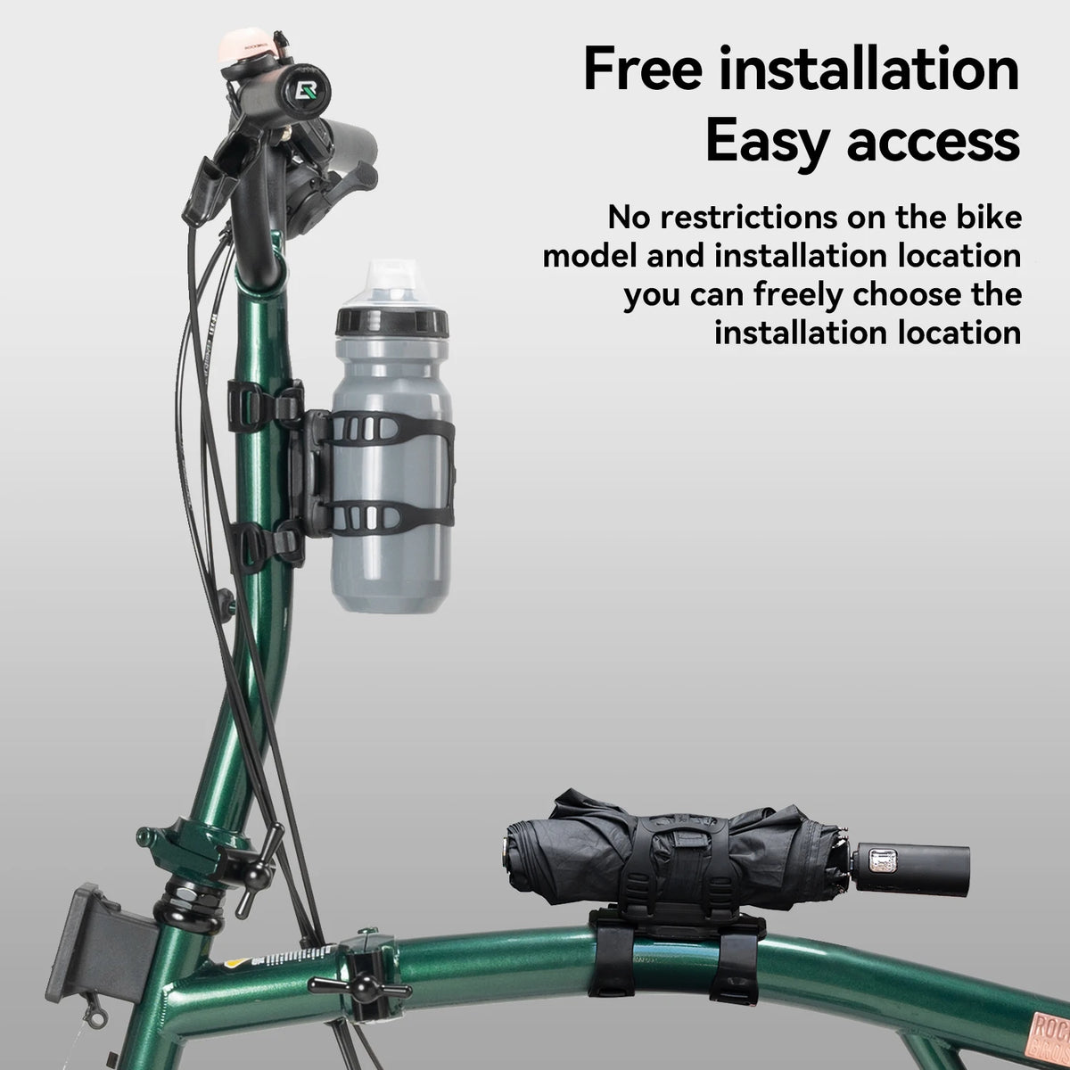 ROCKBROS Magnetic Bicycle Bottle Cage Quick Assembly Holder