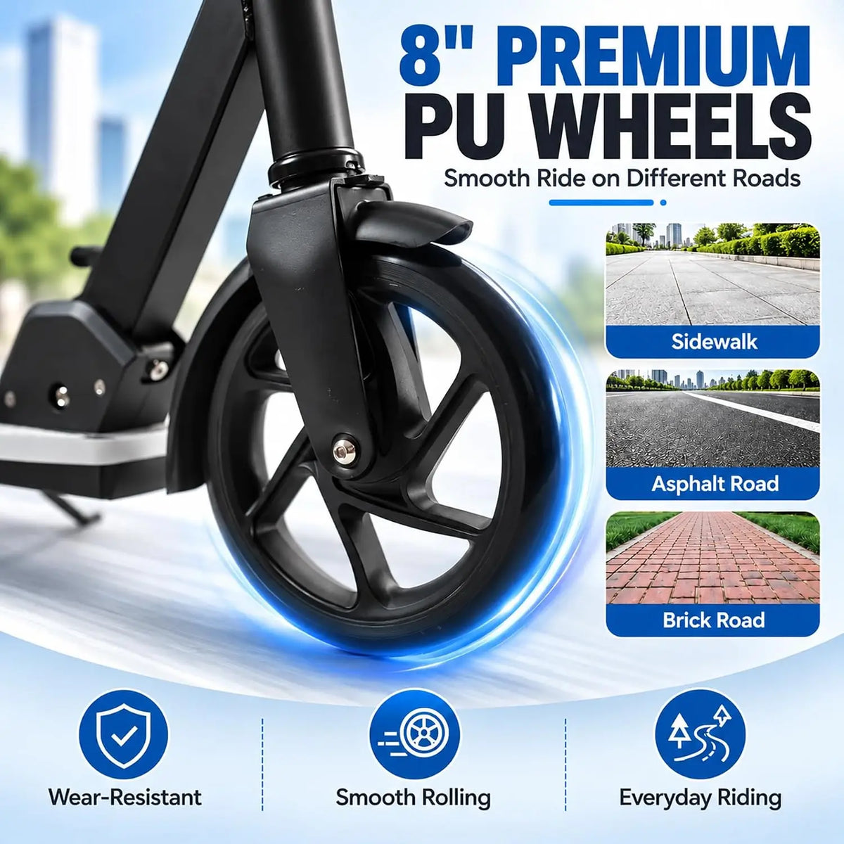 Kick Scooter for Kids, Teens and Adults