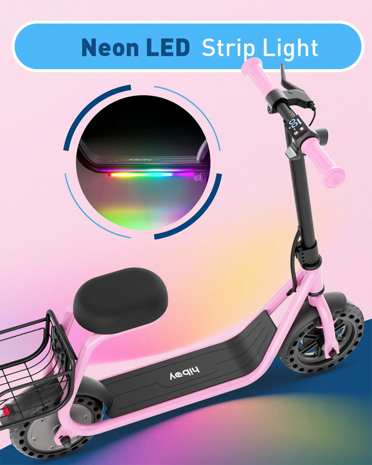 HIBOY Q2 Lite Kids Electric Scooter With Seat