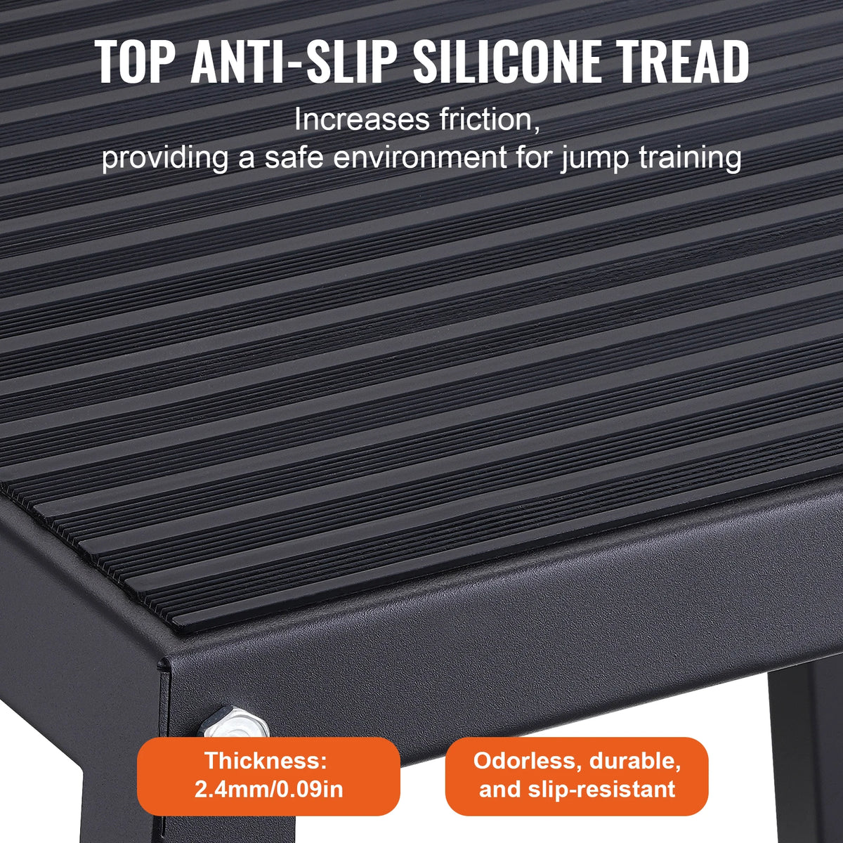 SucceBuy Anti Slip Plyometric Jump Box for Fitness Training