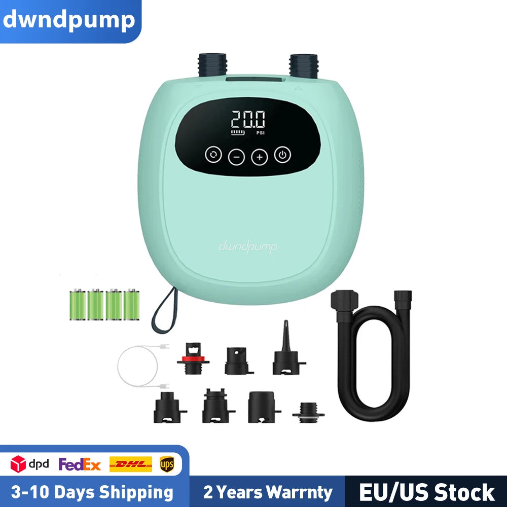 Dwndpump DP3 Electric SUP Pump With 20 PSI Inflation Control