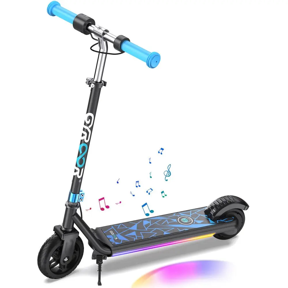 H30Max Kids Electric Scooter With LED Display And Dual Brakes