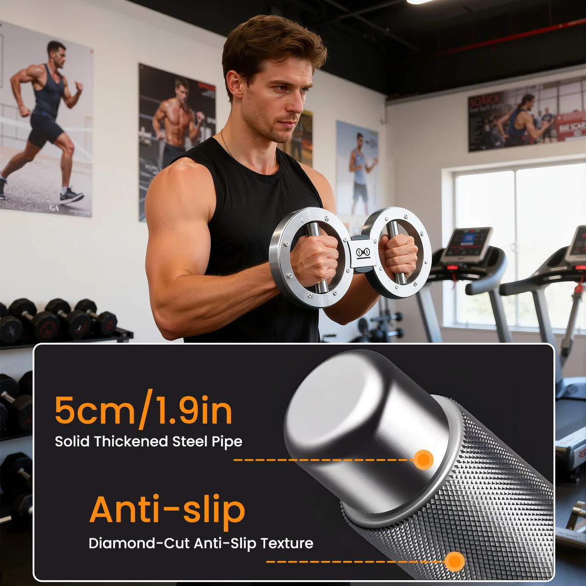 Adjustable Forearm And Grip Strength Trainer Wrist Exerciser