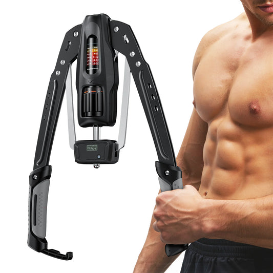 MERACH Adjustable Hydraulic Arm Twister Strength Trainer With Rep Counter