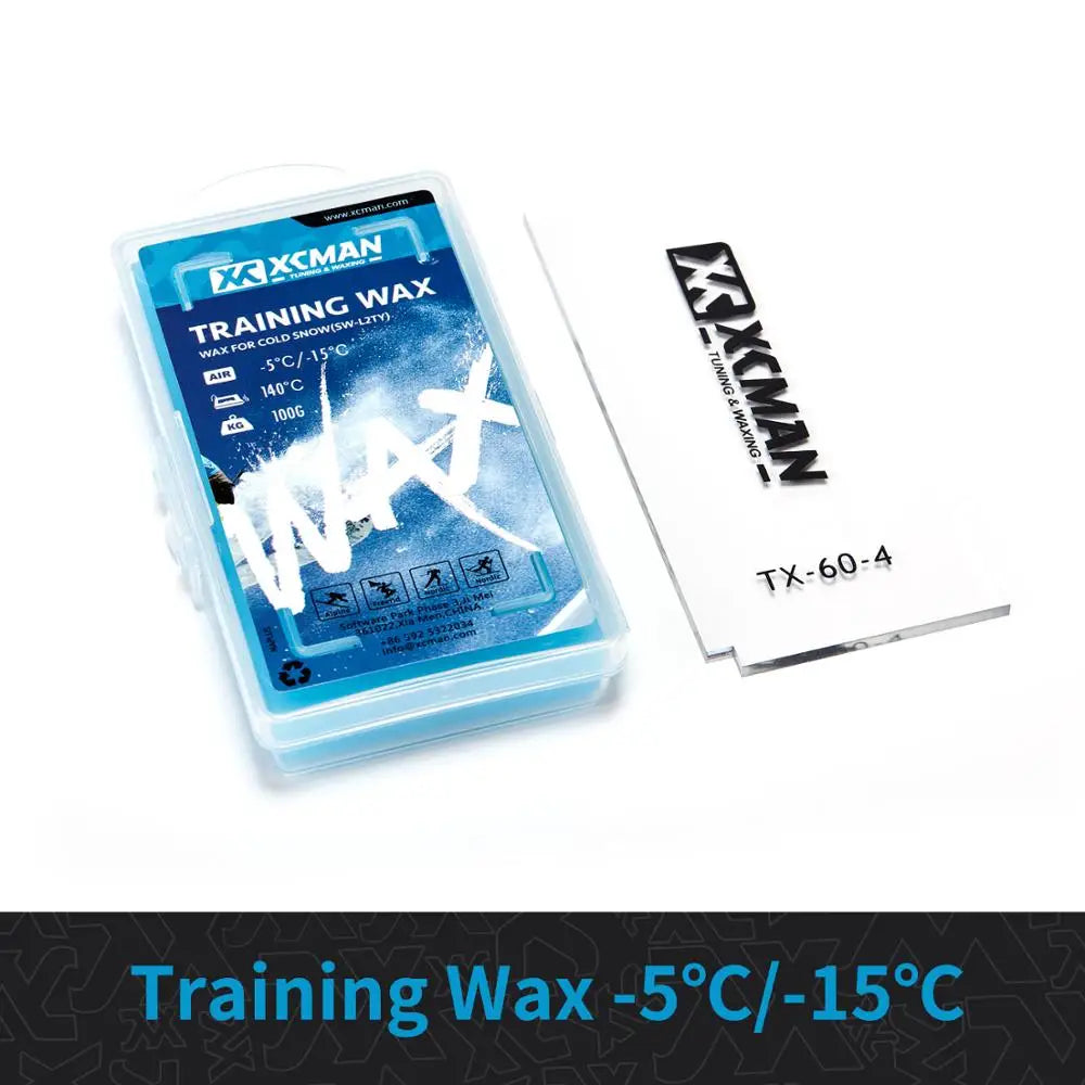 XCMAN Ski Snowboard Waxing And Tuning Brush Kit