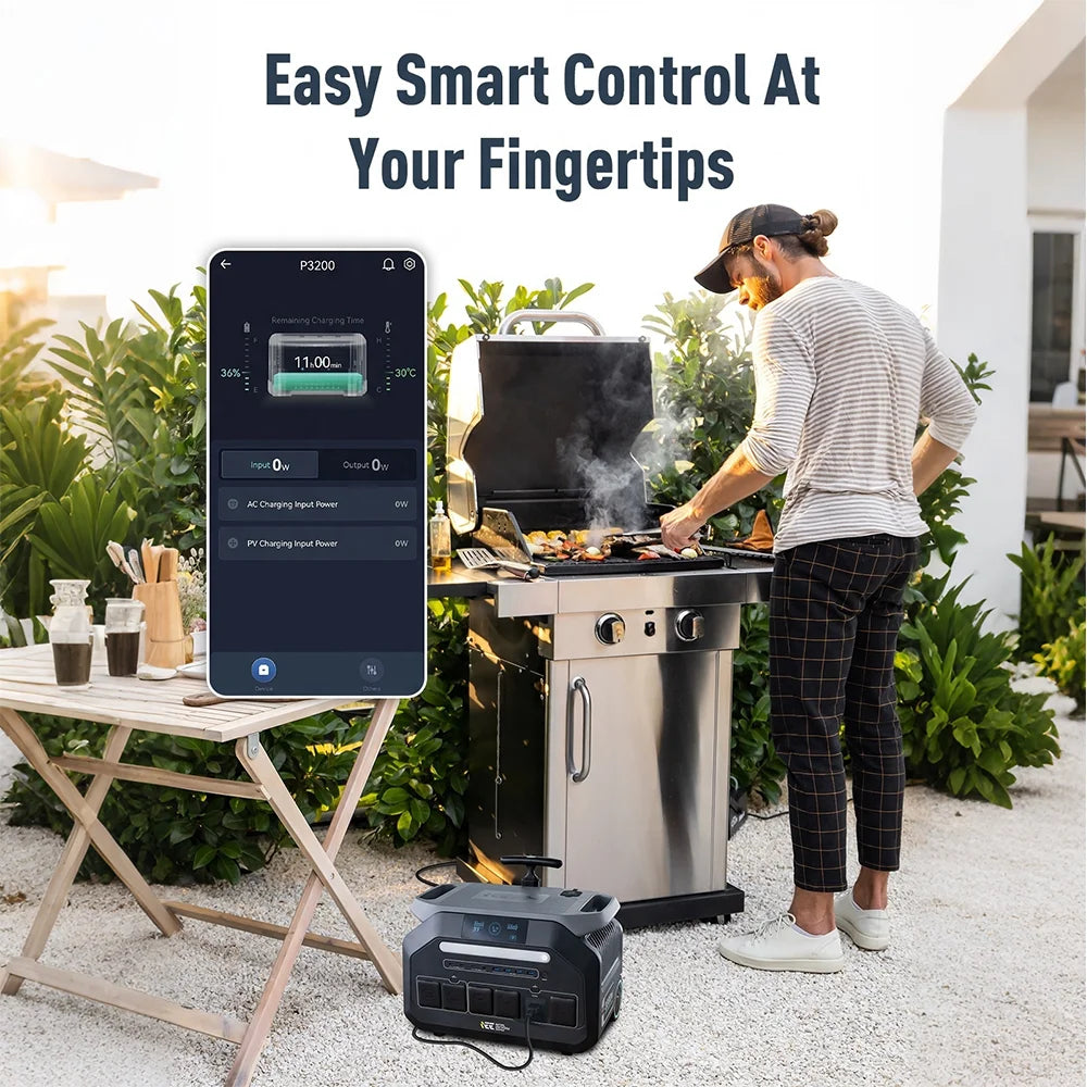 IEE Portable Power Station for Home Backup and Outdoor Use