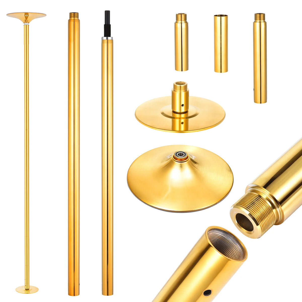 Portable Adjustable Static Dance Pole for Home Training