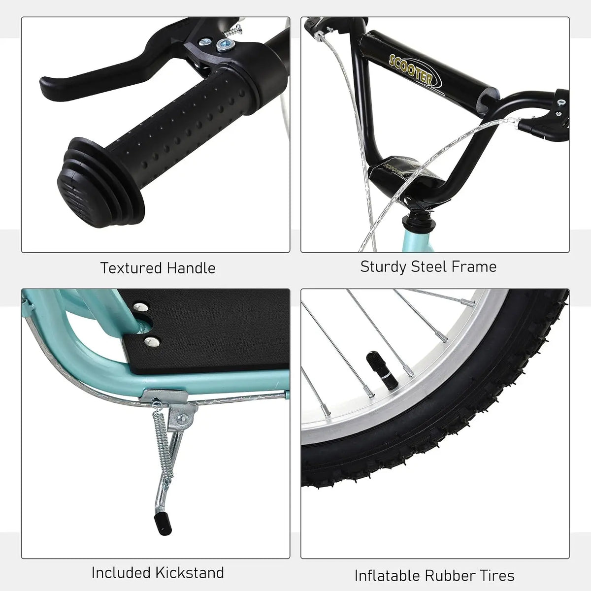 Adjustable Handlebar Kids Scooter for Young Riders