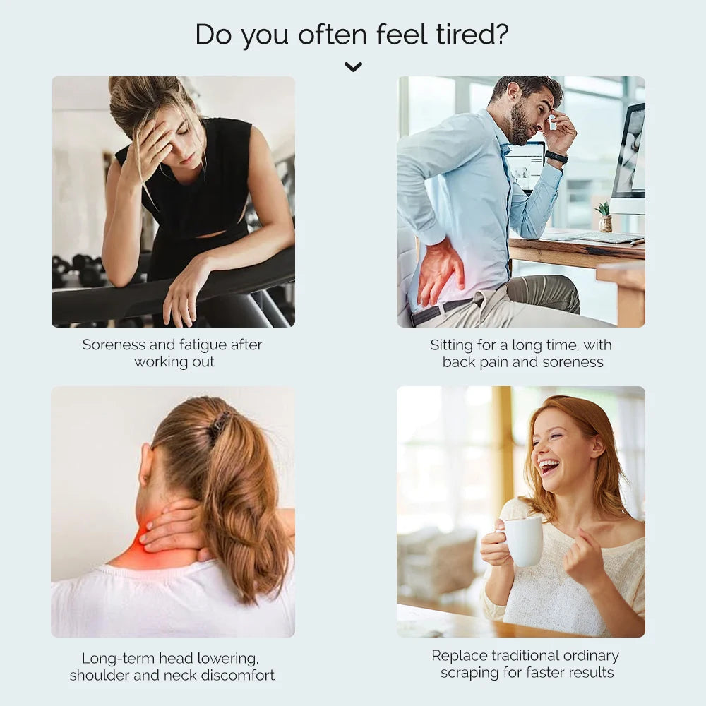 Foreverlily Fascial Massage Scraper for Deep Tissue Muscle Relief