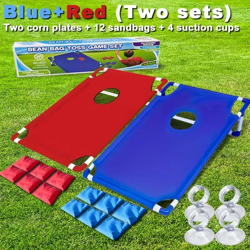 Portable Bean Bag Toss Game Set for Outdoor Fun