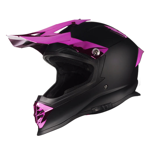 Crown Racing CR-800 Adult Motocross Helmet, DOT Approved Off-Road Dirt Bike Helmet with Goggles, Full Face ATV Motorcycle Helmet for Men Women