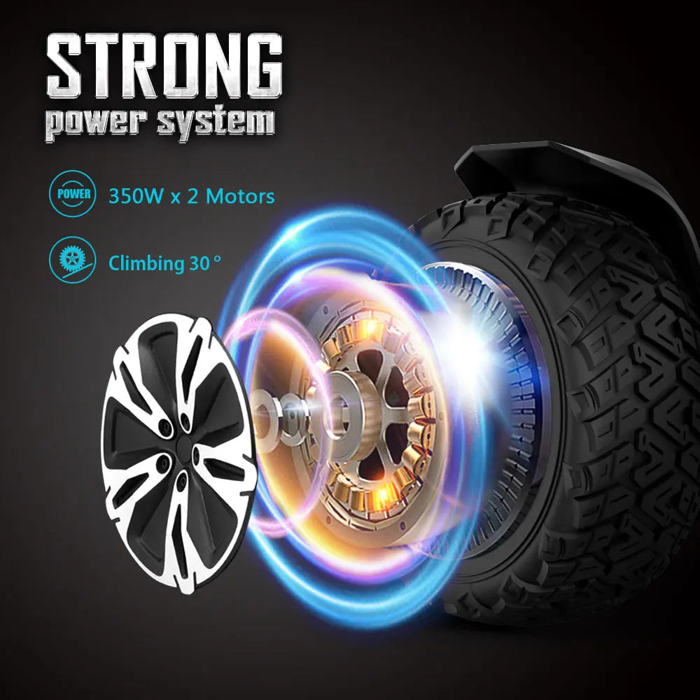Warrior Off Road Self Balancing Electric Scooter With LED Lights