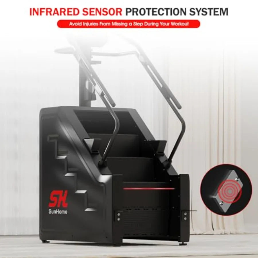 Commercial Stair Stepper Machine for Cardio and Lower Body Workouts