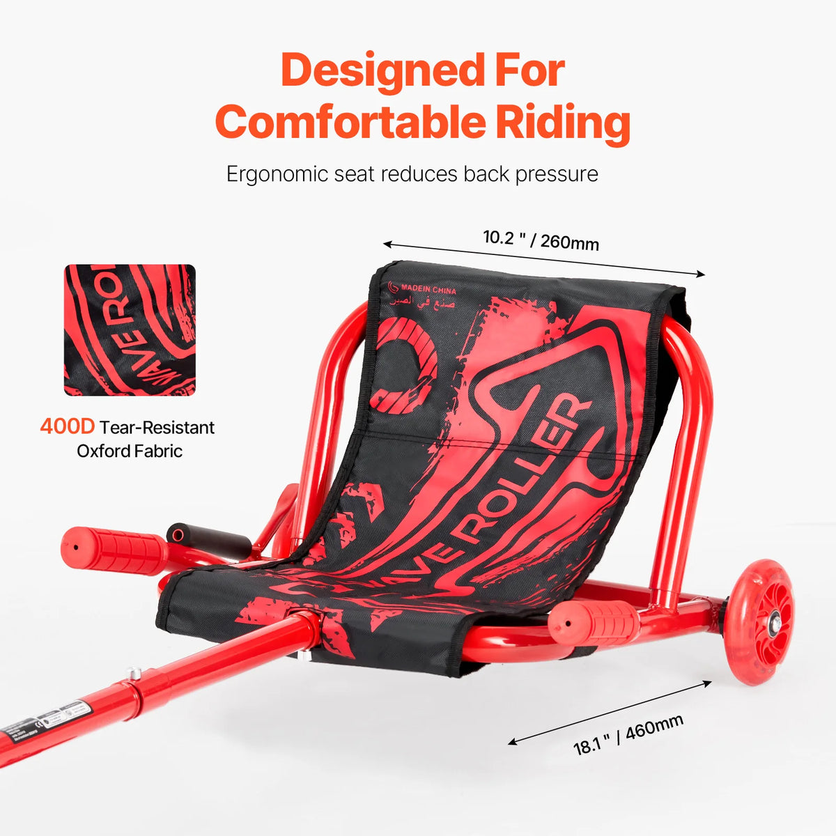 SucceBuy Side Swing Ride On Drifting Scooter