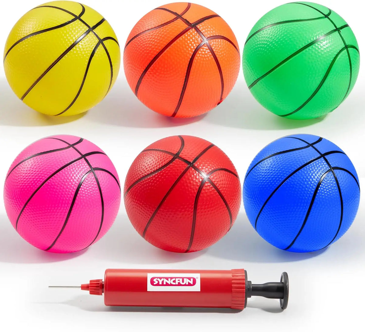 Joyfy Mini Basketball Toys for Kids and Hoop Play