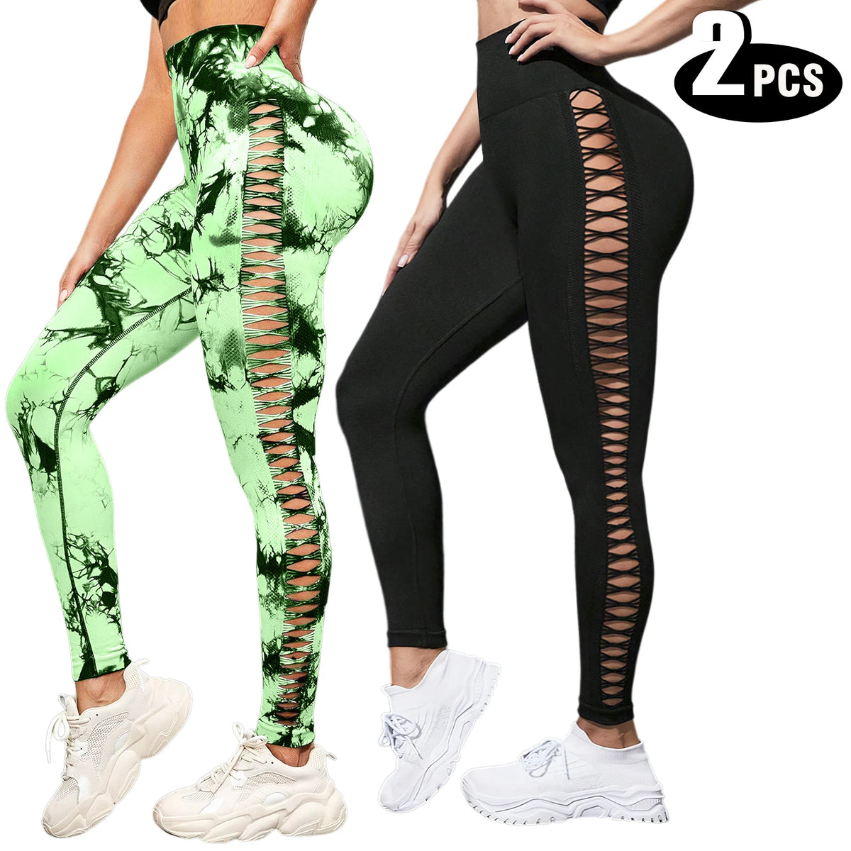 Women's Seamless High Waisted Butt Lifting Yoga Leggings