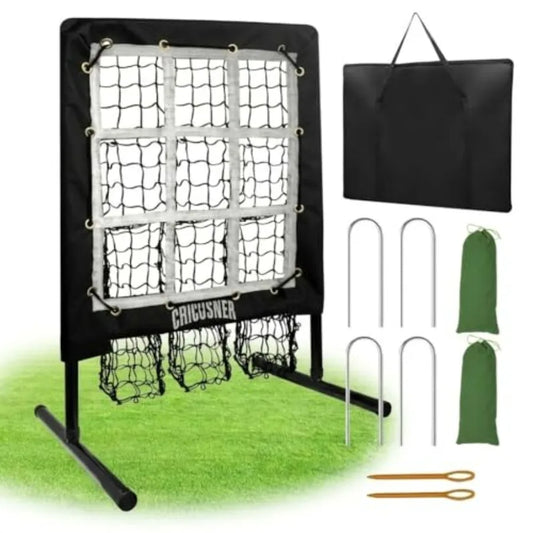 Baseball Pitching Net With Strike Zone For Pitching And Hitting