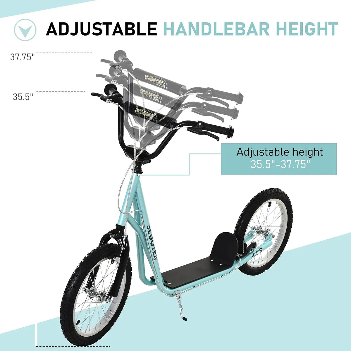 Adjustable Handlebar Kids Scooter for Young Riders
