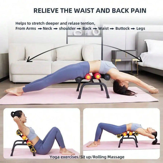 Mini Inversion Table, Stretching Training Machine Relieve Back And Waist Pressure,Ab Workout Machine For Home Gym,Ab Trainer,Ful