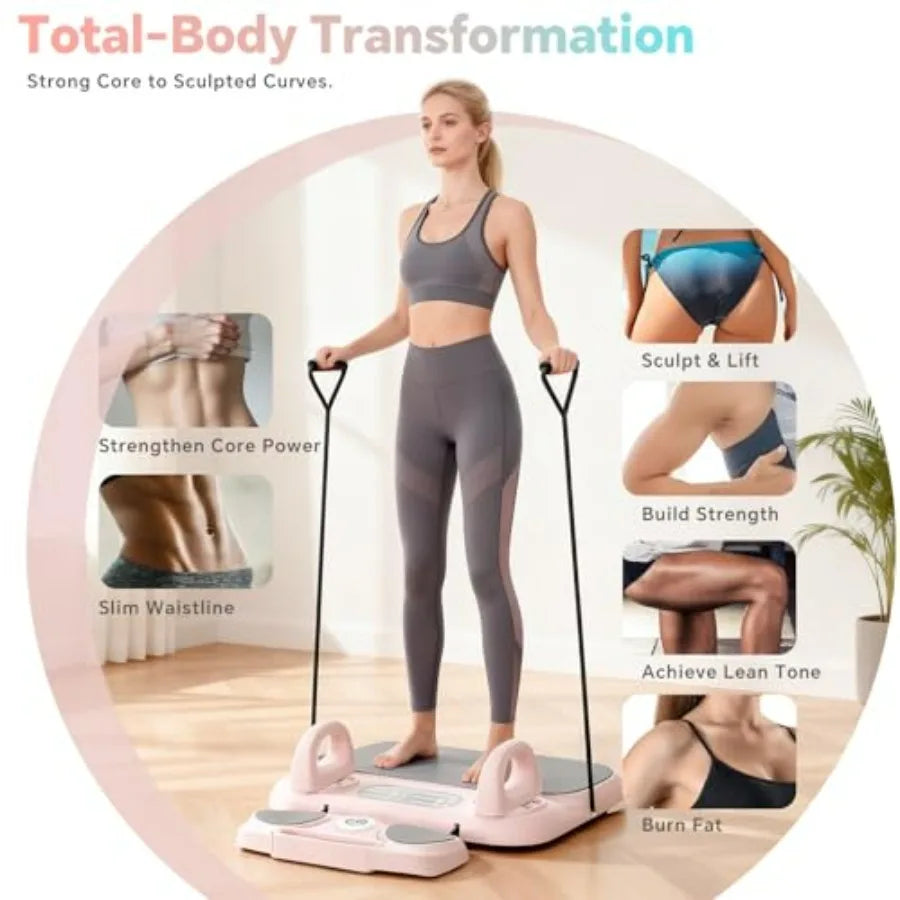 Pilates Reformer Board for Full Body Home Workouts