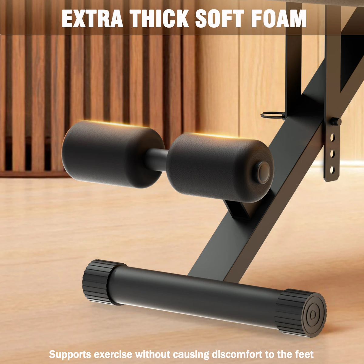 Multifunctional Adjustable Foldable Weight Bench for Full Body Strength Training