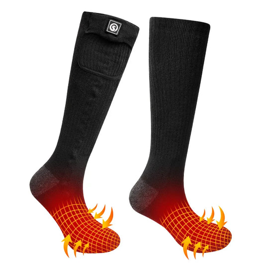 Savior Rechargeable Heated Socks for Winter Outdoor Warmth