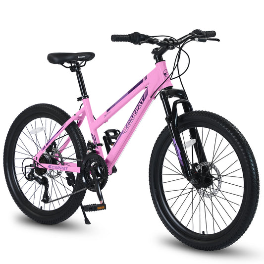 Ecarpat Mountain Bike With 21 Speed Disc Brakes