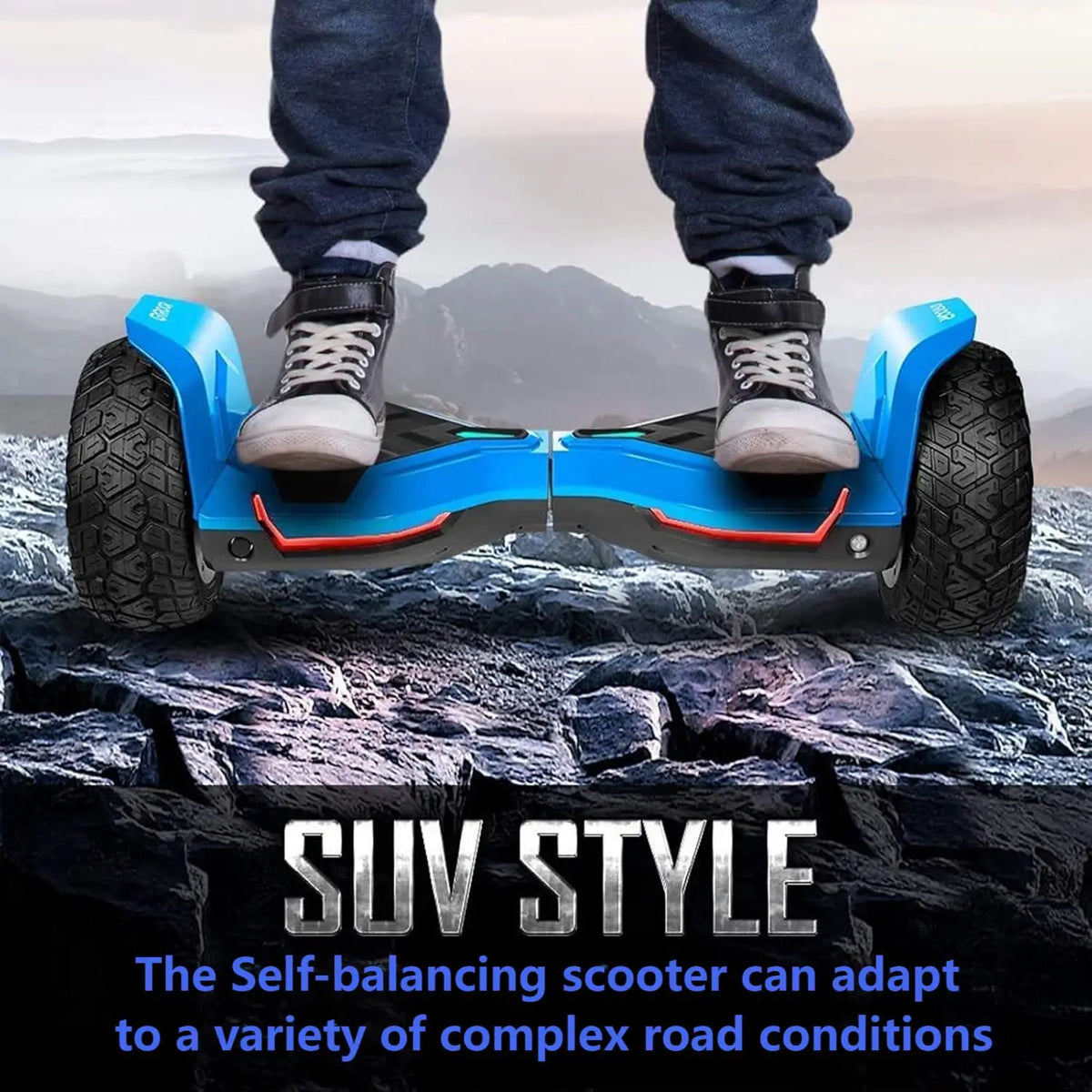 Warrior Off Road Self Balancing Electric Scooter With LED Lights