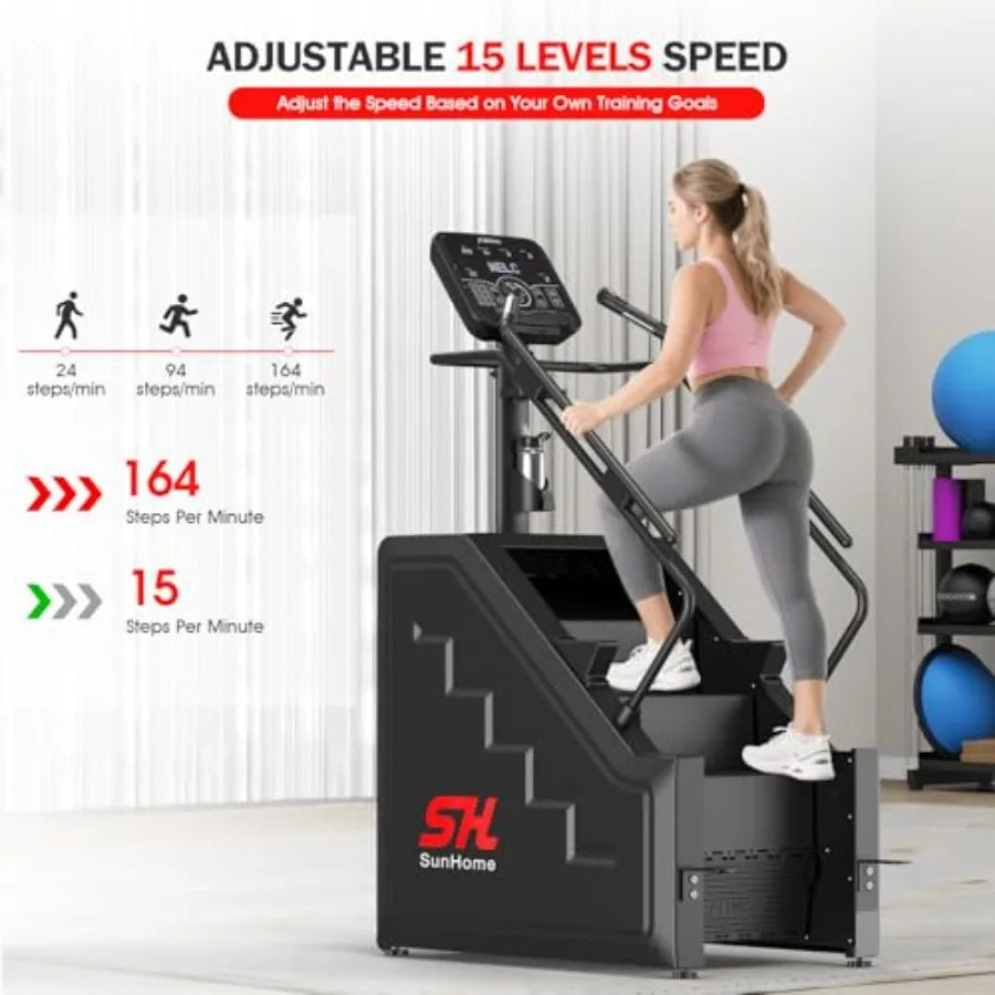 Commercial Stair Stepper Machine for Cardio and Lower Body Workouts