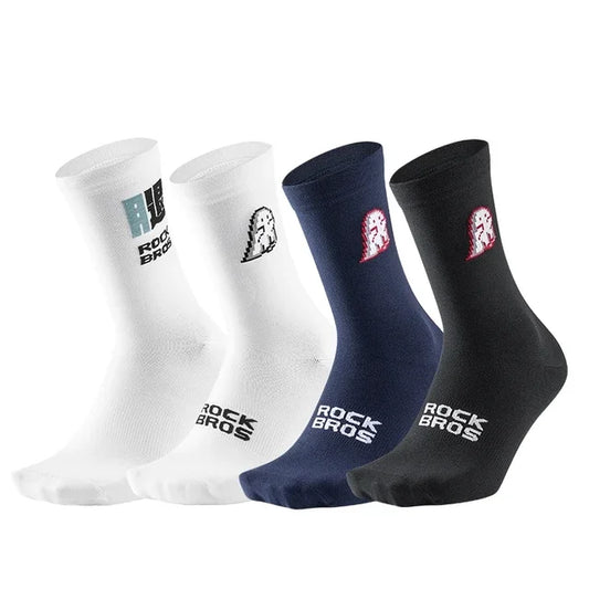 ROCKBROS Breathable Cycling Socks for Running Hiking and Outdoor Sports