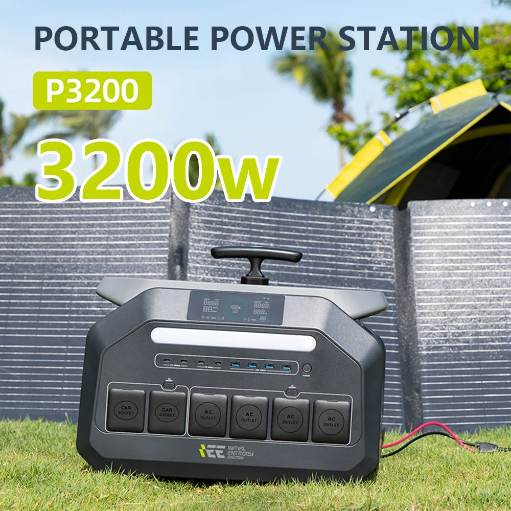 IEE Portable Power Station for Home Backup and Outdoor Use