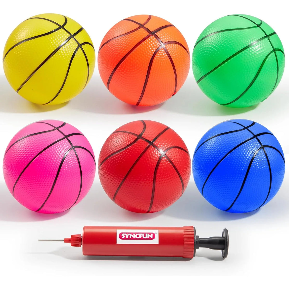 Joyfy Mini Basketball Toys for Kids and Hoop Play